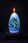 Свеча ручной работы "Новогодний Дракон"